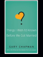 Things I wish Id known befor we got married-Gary Chapman.pdf